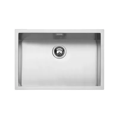 PRONTA CONSEGNA - Barazza Lavello una vasca sottotop Quadra R15 1X6240S finitura acciaio inox satinato da 62x40cm - IN PROMOZIONE FINO AL 5/09