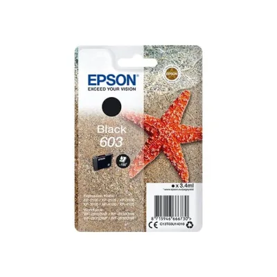 Cartucce Epson 603 serie Stella Marina nero e colore - Nero