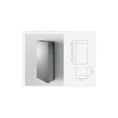 Elica Camino KIT0177845 finitura acciaio inox