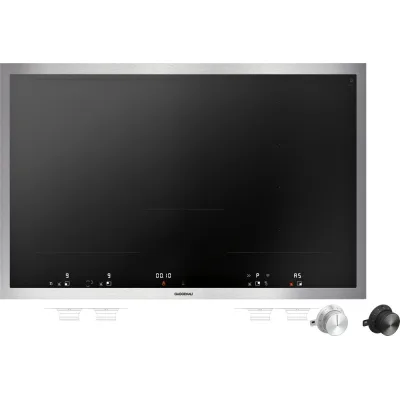 Gaggenau Piano cottura a induzione VI482115 con cornice in acciaio inox da 80 cm