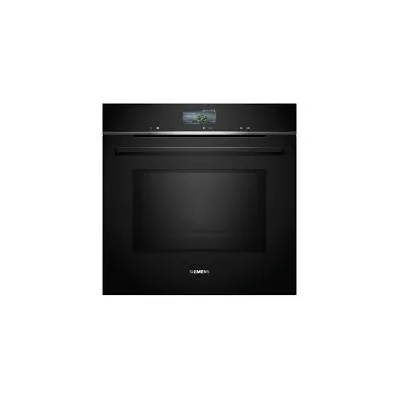 Siemens Forno pirolitico combinato con microonde da incasso HM776GKB1 finitura nero da 60 cm