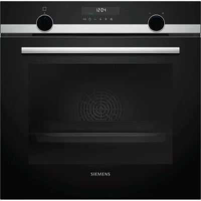 PRONTA CONSEGNA - Siemens Forno multifunzione pirolitico da incasso HB578A0S6 finitura nero e acciaio inox da 60 cm