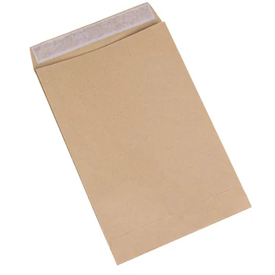 Busta a sacco fustellata avana Strip removibile - 230x330mm, 120gr, 500pz
