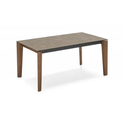 Connubia Tavolo allungabile Band CB4857-R 160 con struttura a scelta e piano a scelta da 160(220)x90 cm