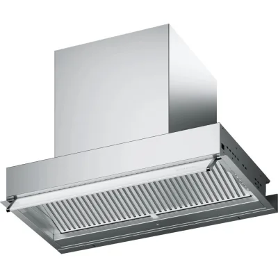 Faber Cappa da incasso IN-NOVA ZERO DRIP LITE A60 305.0703.267 finitura inox e vetro bianco da 60 cm
