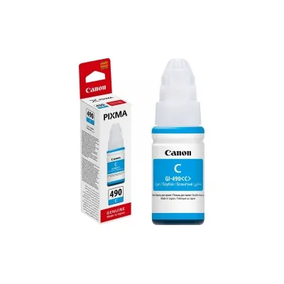 CARTUCCIA ORIGINALE CANON CIANO GI490 0664C001 GI490C Pixma G1400 G2400