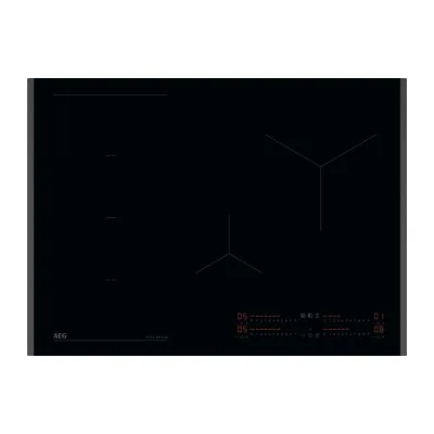 PRONTA CONSEGNA - AEG Piano cottura a induzione NII 74F00 FB in vetroceramica nero da 71 cm