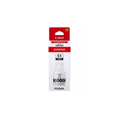 BOTTIGLIA INCHIOSTRO ORIGINALI CANON 4529C001 GI51BK GI-51BK NERO PIXMA G4570