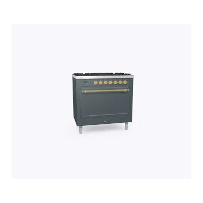 Ilve Cucina P09N da incasso Nostalgie P09PQNE3 forno cieco e piano cottura 4 fuochi con pescera da 90 cm - PROMOZIONE ATTIVA FINO AL 19/10
