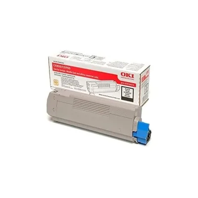 TONER ORIGINALE OKI C5800 C5900 C5550MFP 43324424 NERO 6K