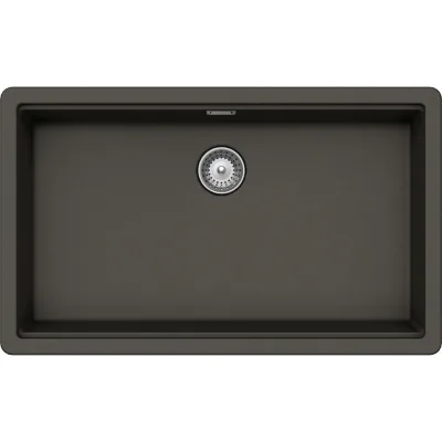 Schock Lavello una vasca BROOKLYN N100XLU BYKN100XLU43 finitura asphalt da 72.4x43 cm
