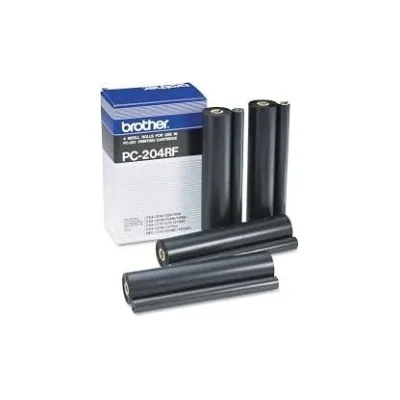 NASTRO ROTOLO TRASFERIMENTO TERMICO ORIGINALE BROTHER PC204rRF 04PEZZI