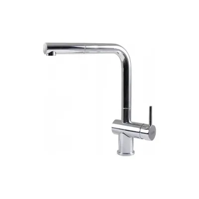 Elleci Miscelatore monocomando con canna girevole e doccetta estraibile ATHENA PLUS MIKATPCR finitura CR cromato