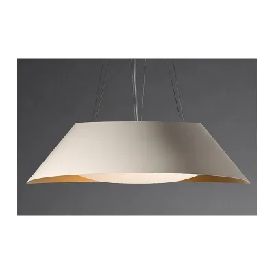 Falmec Cappa a isola Vogue finitura bianco/oro da Ø88 cm - 600 m3/h