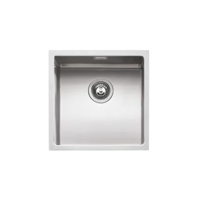 PRONTA CONSEGNA - Barazza Lavello una vasca QUADRA R15 1x4040I finitura inox satinato da 40x40 cm - IN PROMOZIONE FINO AL 5/09