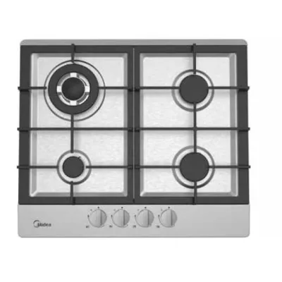 Midea Comfee Piano cottura a gas MIG 406 TCX G finitura inox da 60 cm