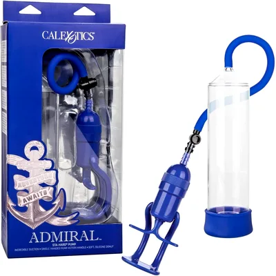 CalExotics Admiral Sta-Hard Pompa per erezione con maniglia Master-Grip