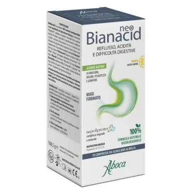 NEOBIANACID 70 COMPRESSE LIMONE