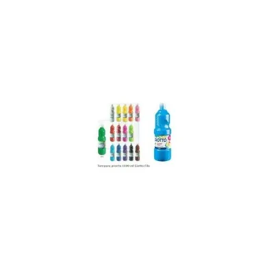 GIOTTO FLACONE 1000ML TEMPERA GIALLO 533402