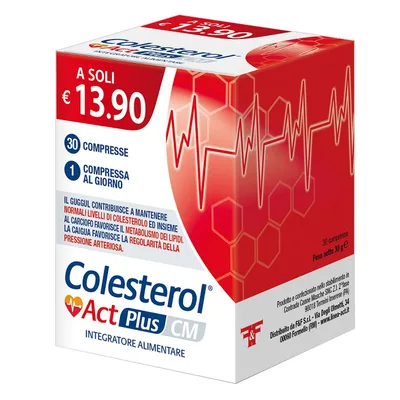 Colesterol act plus cm 30 compresse