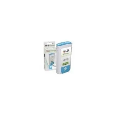CARTUCCIA COMPATIBILE HP DESIGNJET Z2100 HP 70 C9390A LIGHT CIANO