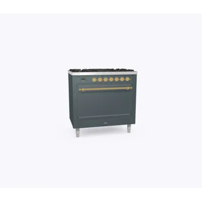 Ilve Cucina P09N da incasso Nostalgie P09PDQNE3 forno cieco e piano cottura 4 fuochi con pescera e dual da 90 cm - IN PROMOZIONE FINO AL 6/07