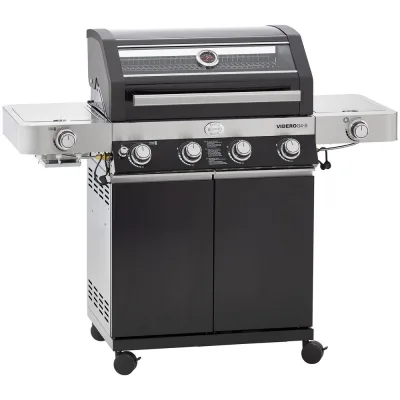 Rosle Barbecue da esterno a gas VIDERO G4-S VARIO+ da 138 cm - 30 mbar
