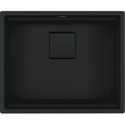 PRONTA CONSEGNA - Franke: Lavello una vasca Vasche Sottotop Kubus 2 KNG 110-52 125.0718.450 finitura black matt da 52x42 cm