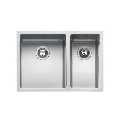 PRONTA CONSEGNA - Barazza Lavello una vasca QUADRA R15 1x642I finitura inox satinato da 58.5x44 cm - IN PROMOZIONE FINO AL 5/09
