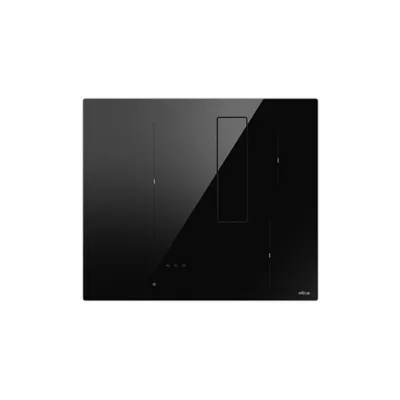 Elica Piano cottura a induzione con cappa integrata NIKOLATESLA FIT 3Z SL BL/A/60 PRF0211838 finitura nero da 60 cm - PROMO ATTIVA FINO AL 26/10