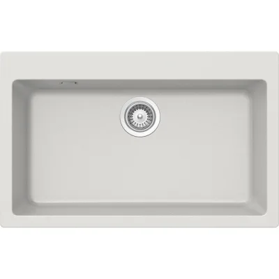 Schock Lavello una vasca PRIMUS N100XL PRIN100AP16 finitura new alumina da 79x50 cm