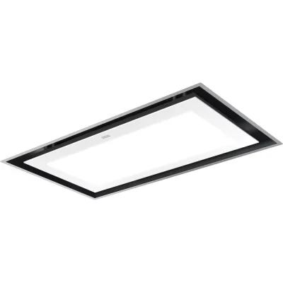 Franke Cappa a soffitto Mythos FCMY 90 C WHG A FL 350.0679.886 finitura cristallo bianco da 90 cm