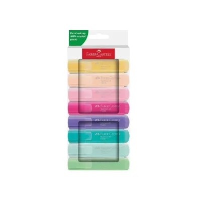 FABER CASTEL CF8 EVIDENZ. TEXTLINER 46 PASTEL 254658