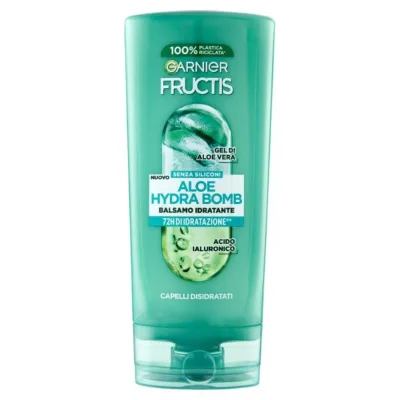 Garnier Fructis Balsamo Aloe Hydra Bomb balsamo idratante per capelli disidratati 200 ml