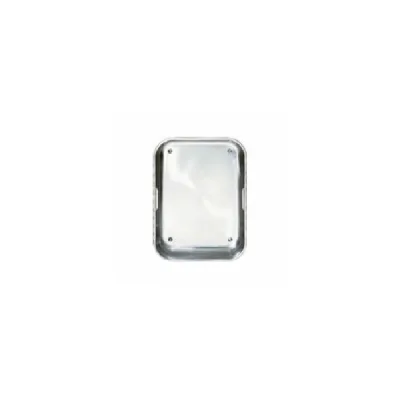Alpes Bacinella con fondo liscio BL 6 in acciaio inox da 31.1 cm