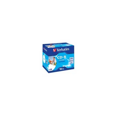 VERBATIM CDR DAT.PLUS STAMPAB. 52X CF.10 S 43325/10