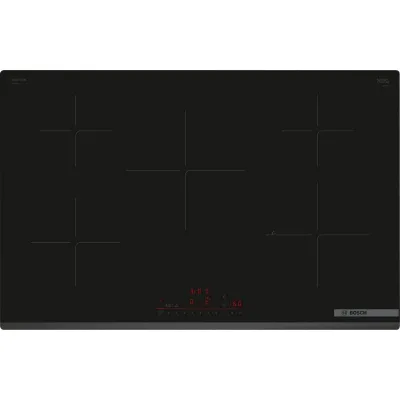PRONTA CONSEGNA - Bosch Piano cottura a induzione PIV83KHC1E finitura nero da 80 cm - Serie 6