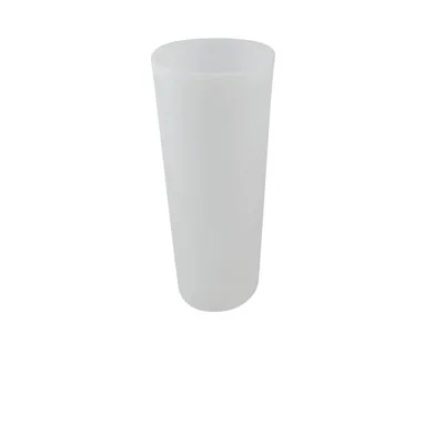 Vaso luminoso per esterni bianco in polietilene, 1 luce E27, 38x90cm