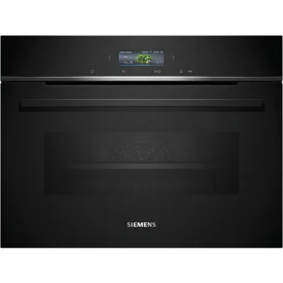 Siemens Forno compatto da incasso CB734G1B1 finitura nero da 60 cm
