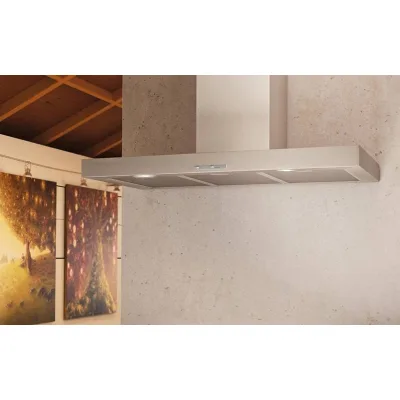 Airforce Cappa a parete aspirante F53 D2 IX/A/60 CCF53D26024 finitura inox da 60 cm