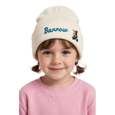 Cappello unisex bambino crema - BARROW