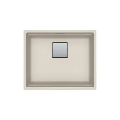 Franke: Lavello una vasca Vasche Kubus 2 Sottotop KNG 110-52 125.0529.588 finitura fragranite sahara da 52x42 cm