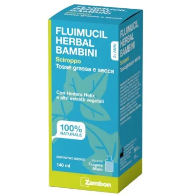 FLUIMUCIL HERBAL BAMBINI SCIROPPO 140ML