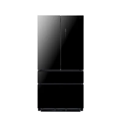 GRF Frigorifero side by side french door ASLF916093BG1 finitura vetro nero da 91 cm