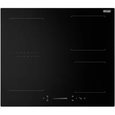 De Longhi Piano cottura a induzione YLI 61 BG in vetroceramica nero da 60 cm