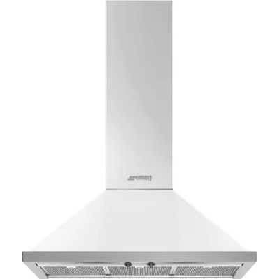 Smeg S Cappa aspirante a parete KPF9WH finitura bianco da 90 cm