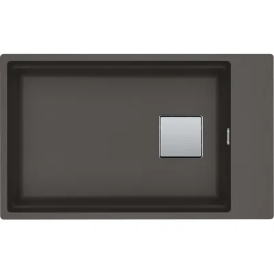 Franke: Lavello una vasca Vasche Sottotop Kubus 2 KNG 110-62 125.0714.194 finitura grigio ardesia da 62x42 cm