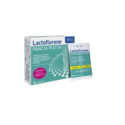 LACTOFLORENE PANCIA PIATTA 10 BUSTE
