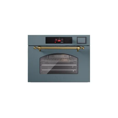 PRONTA CONSEGNA - Ilve Forno trivalente compatto da incasso Nostalgie 645NHSW1 in Bianco + Brunito da 60 cm