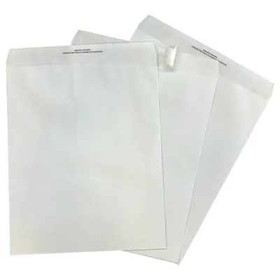 Busta a sacco piatta per radiografie Bianca - 310x410mm, 100gr, 500pz